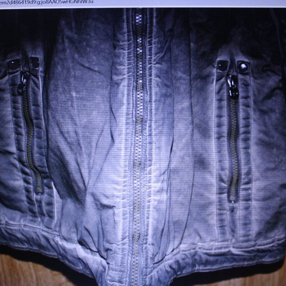 American Stitch Hooded Jacket Army Green Women's Sz XL - Picture 3 of 7